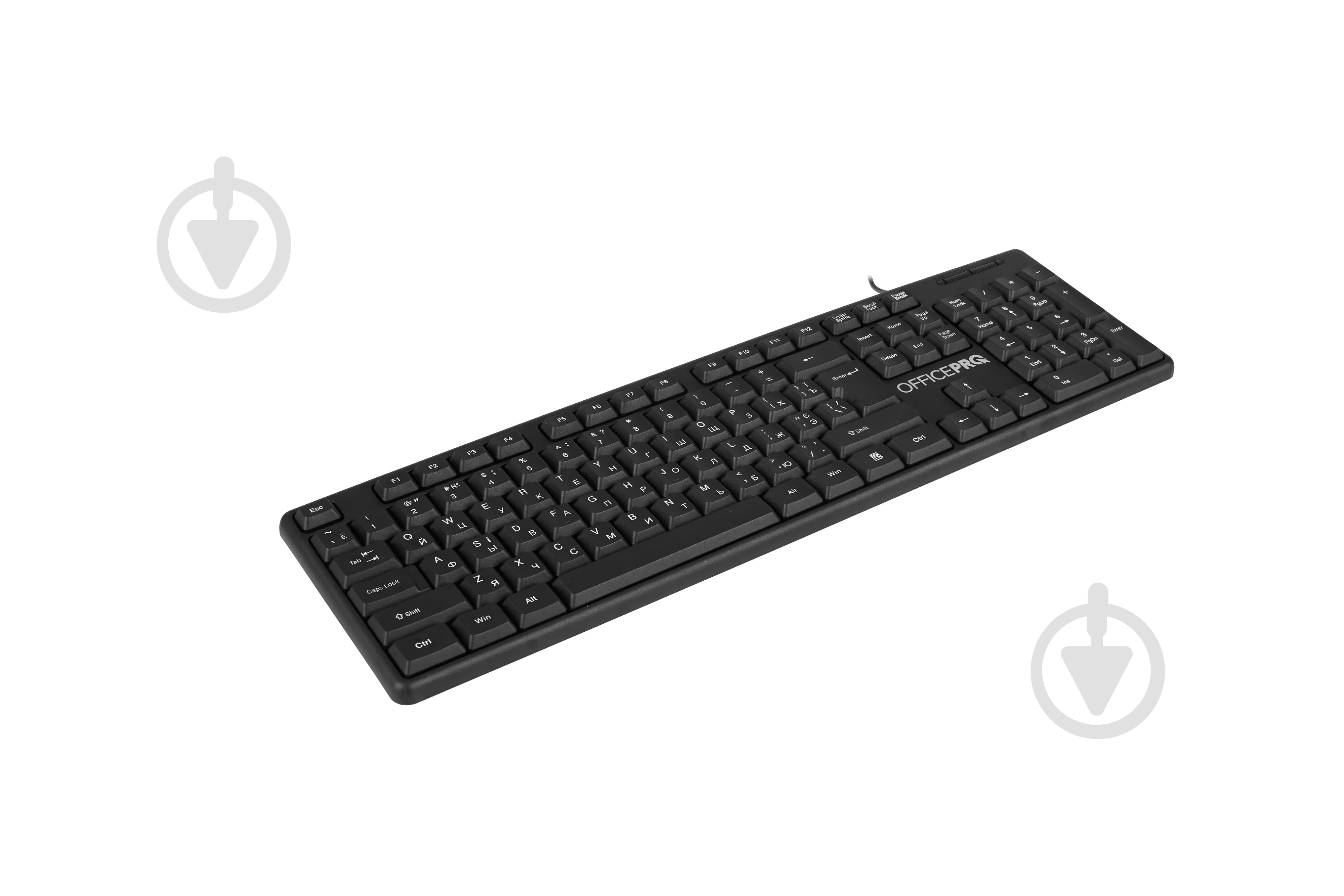 Клавіатура OfficePro (SK166) black - фото 3