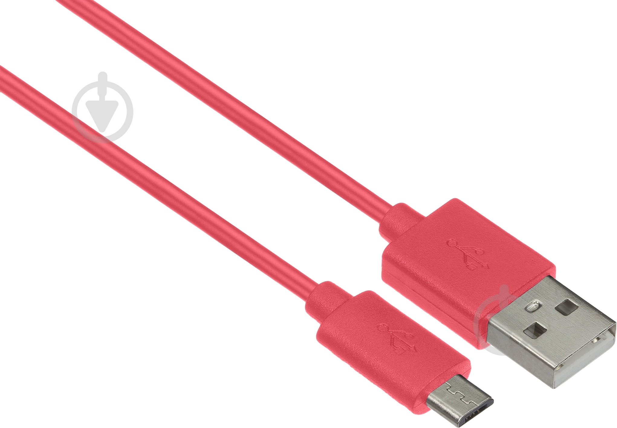 Кабель Kit USB – microUSB 1 м красный (8600USBDATCOKT) - фото 2