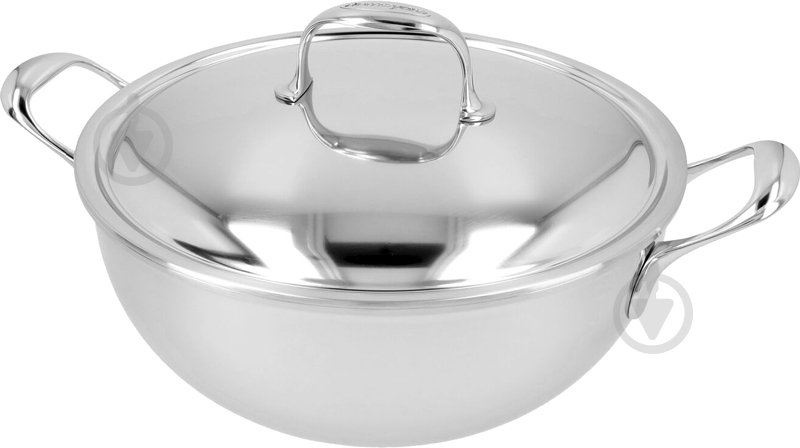 Сотейник конічний 28 см з двосторонньою кришкою 4.75 л Silvinox Atlantis 7 40850-935-0 Demeyere - фото 1