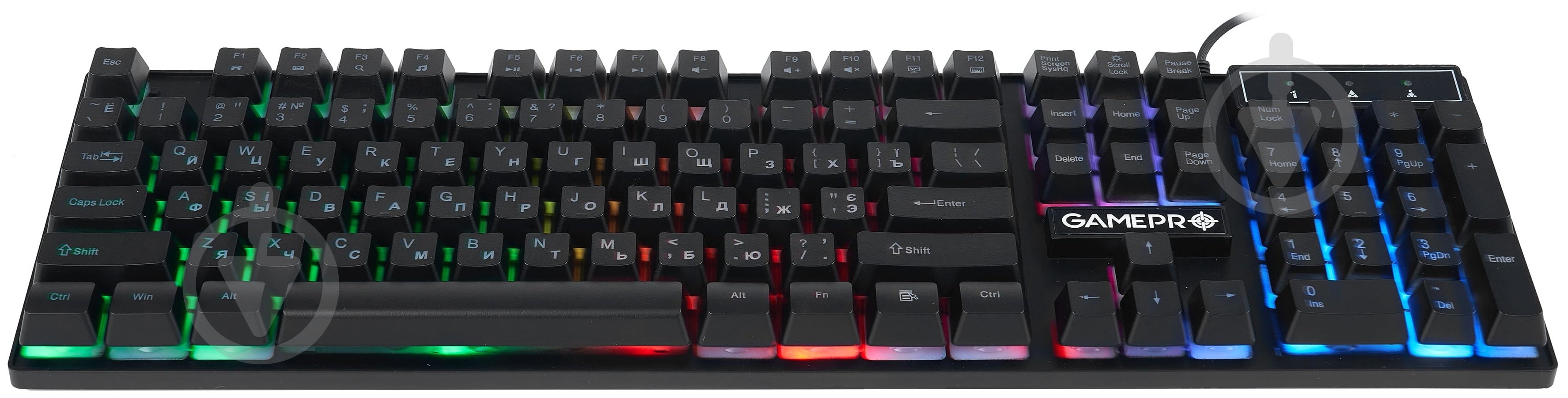 Клавіатура ігрова GamePro (GK296) black - фото 2