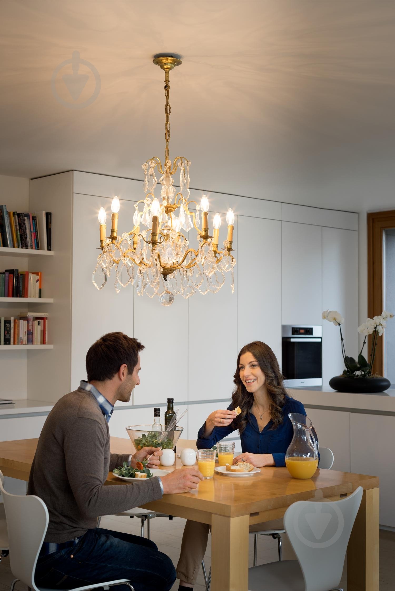 Лампа світлодіодна Osram Classic 6,5 Вт C37 матова E14 220 В 4000 К LBE CLB 6,5W 840 - фото 4