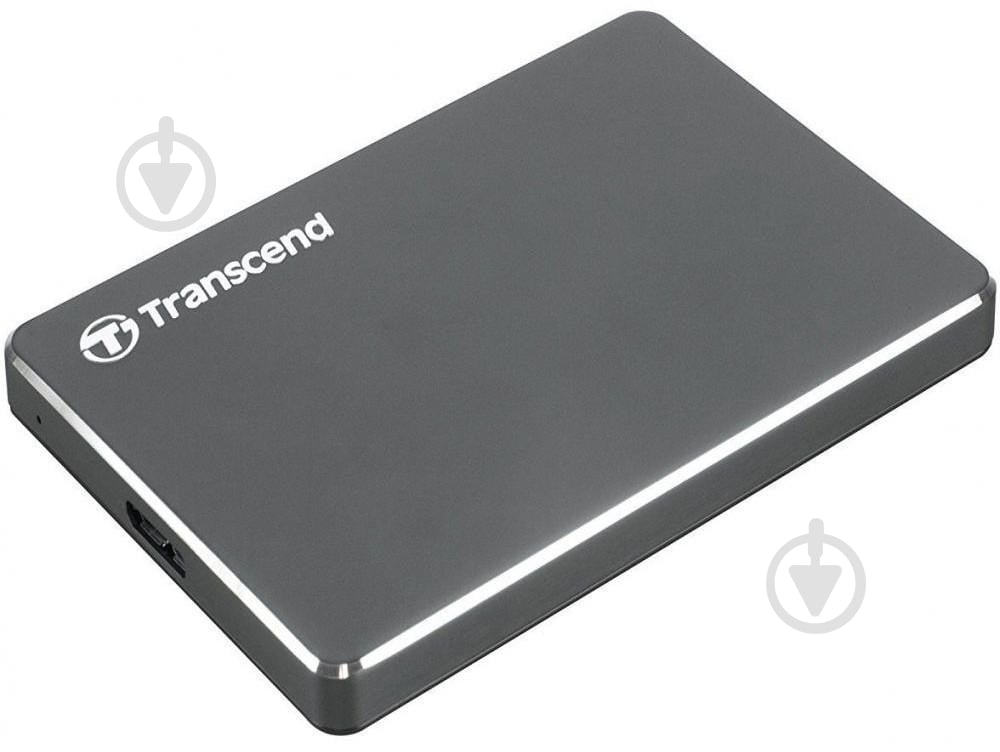 Зовнішній жорсткий диск Transcend 25C3N 1 ТБ 2,5" USB 3.1 (TS1TSJ25C3N) space grey - фото 1 Зовнішній жорсткий диск Transcend 25C3N 1 ТБ 2,5" USB 3.1 (TS1TSJ25C3N) space grey - фото 1