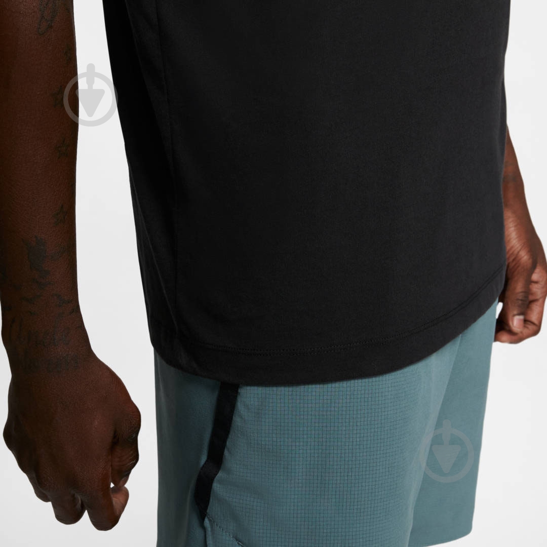 Футболка Nike M NK DF TEE DFC CREW SOLID AR6029-010 р.3XL-T черный - фото 11