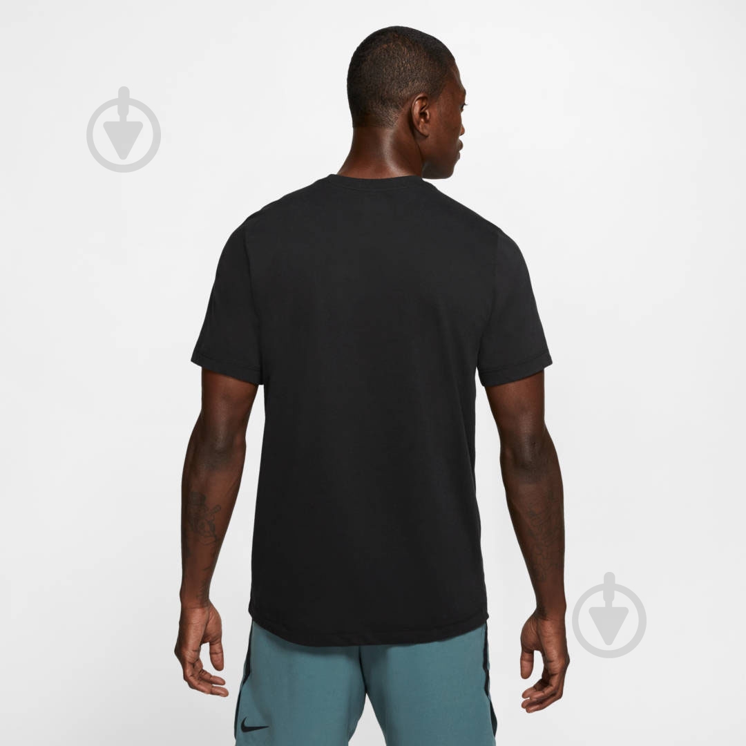 Футболка Nike M NK DF TEE DFC CREW SOLID AR6029-010 р.3XL-T черный - фото 2