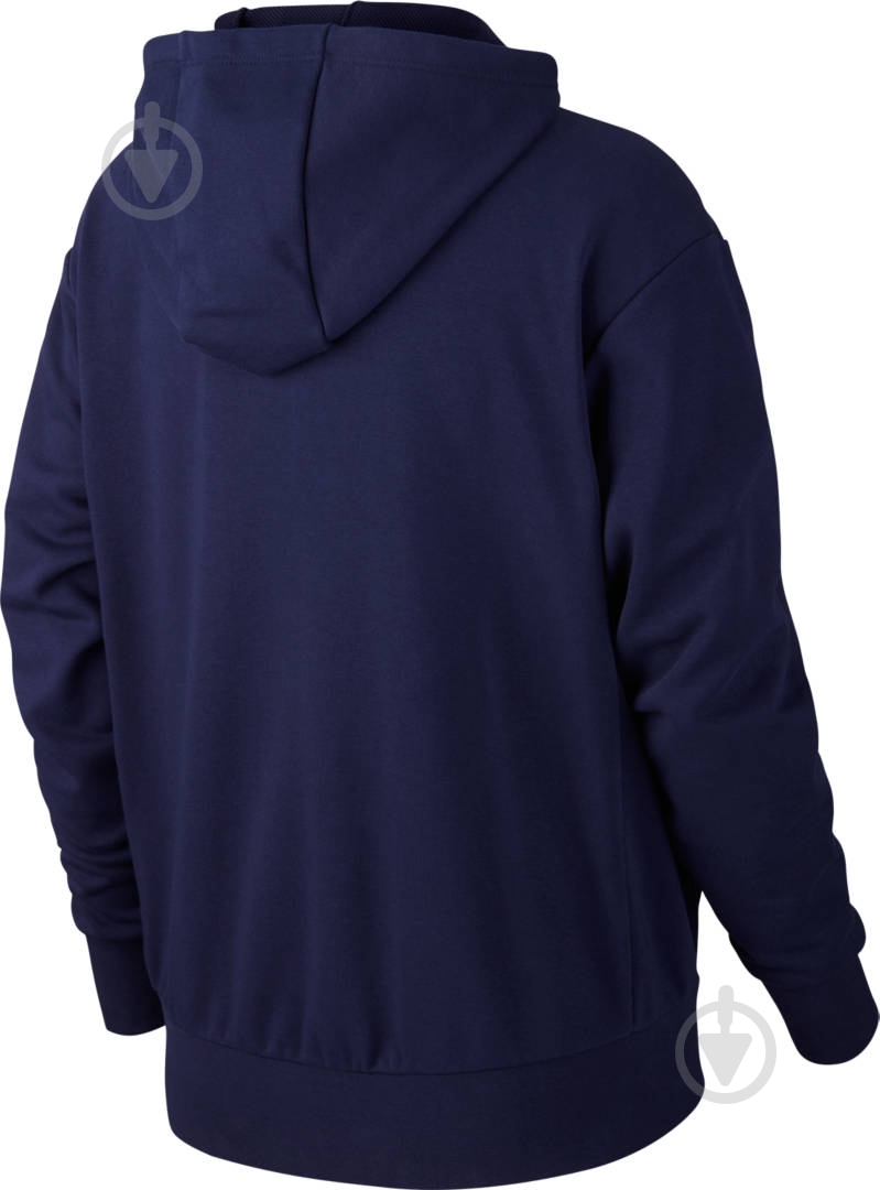 Джемпер Nike W NK DRY GET FIT FC FZ H ES GX CQ9303-498 р. M синий - фото 2 Джемпер Nike W NK DRY GET FIT FC FZ H ES GX CQ9303-498 р. M синий - фото 2