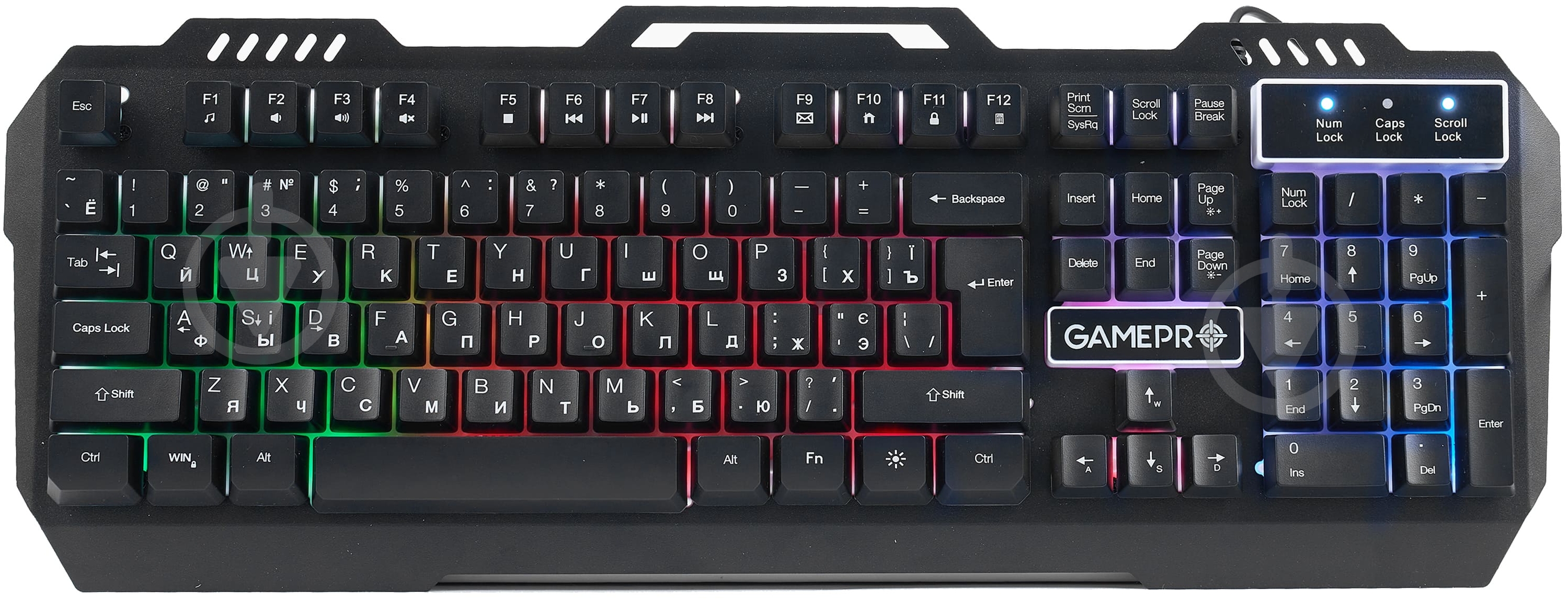 Клавиатура игровая GamePro (GK510) black - фото 1 Клавиатура игровая GamePro (GK510) black - фото 1