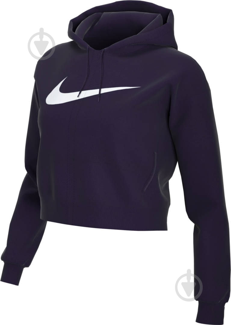 Джемпер Nike W NK DRY GET FIT FC FZ H ES GX CQ9303-498 р. S синий - фото 3 Джемпер Nike W NK DRY GET FIT FC FZ H ES GX CQ9303-498 р. S синий - фото 3