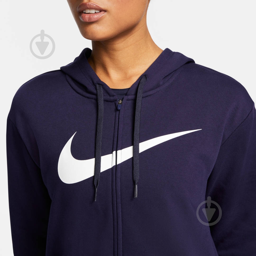 Джемпер Nike W NK DRY GET FIT FC FZ H ES GX CQ9303-498 р. S синий - фото 6 Джемпер Nike W NK DRY GET FIT FC FZ H ES GX CQ9303-498 р. S синий - фото 6