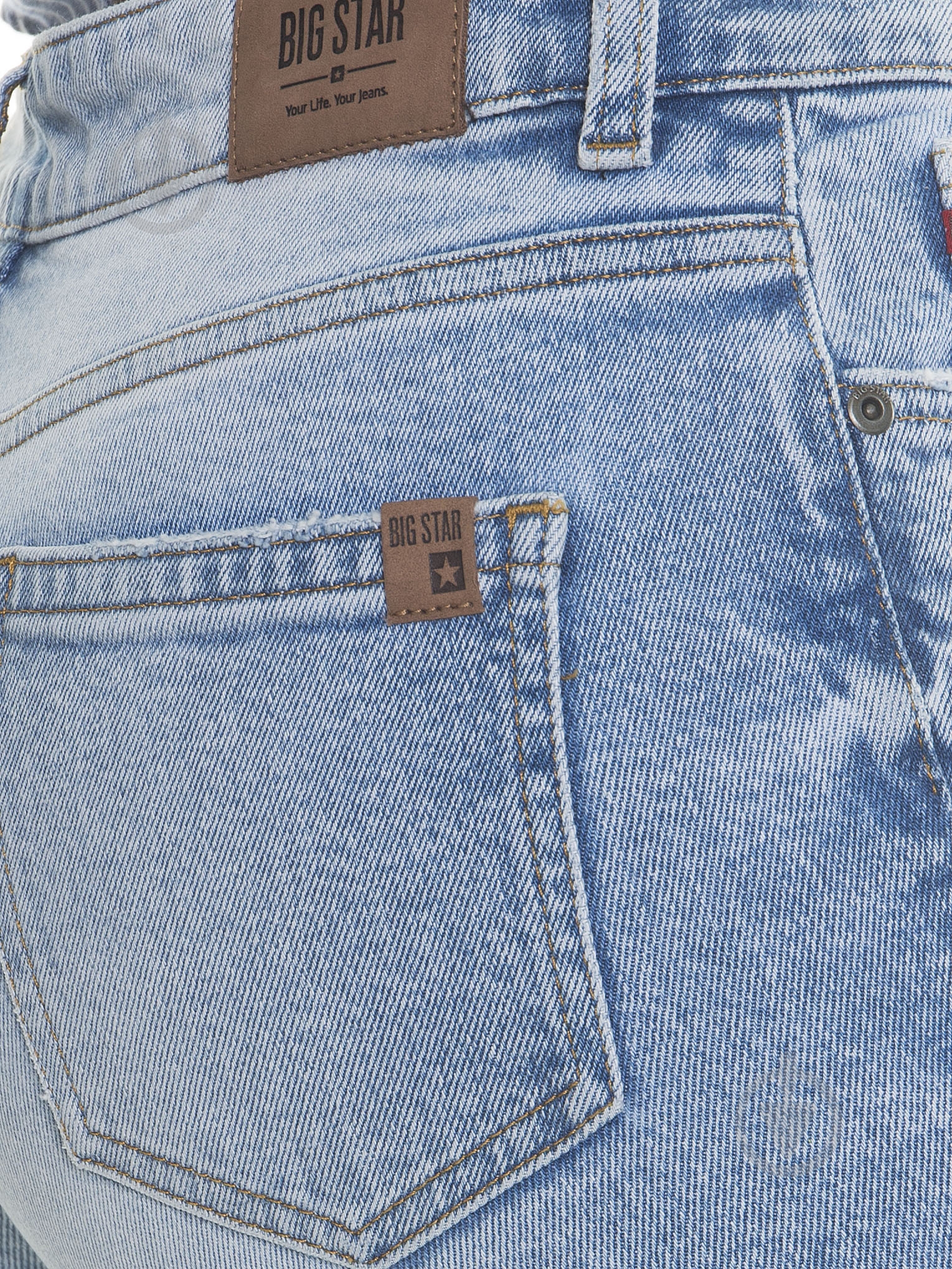 Джинси Big Star MAGGIE 115541244 р. 25 блакитний - фото 3