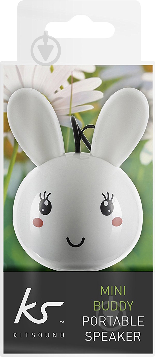 Колонки Kit KS Mini Buddy Speaker Bunny 1.0 white (KSNMBBUN) - фото 5