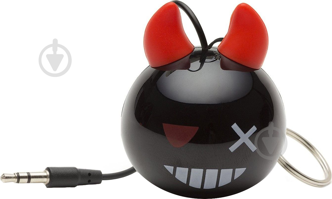 Колонки Kit KS Mini Buddy Speaker Devil Bomb 1.0 black (KSNMBDB) - фото 1 Колонки Kit KS Mini Buddy Speaker Devil Bomb 1.0 black (KSNMBDB) - фото 1