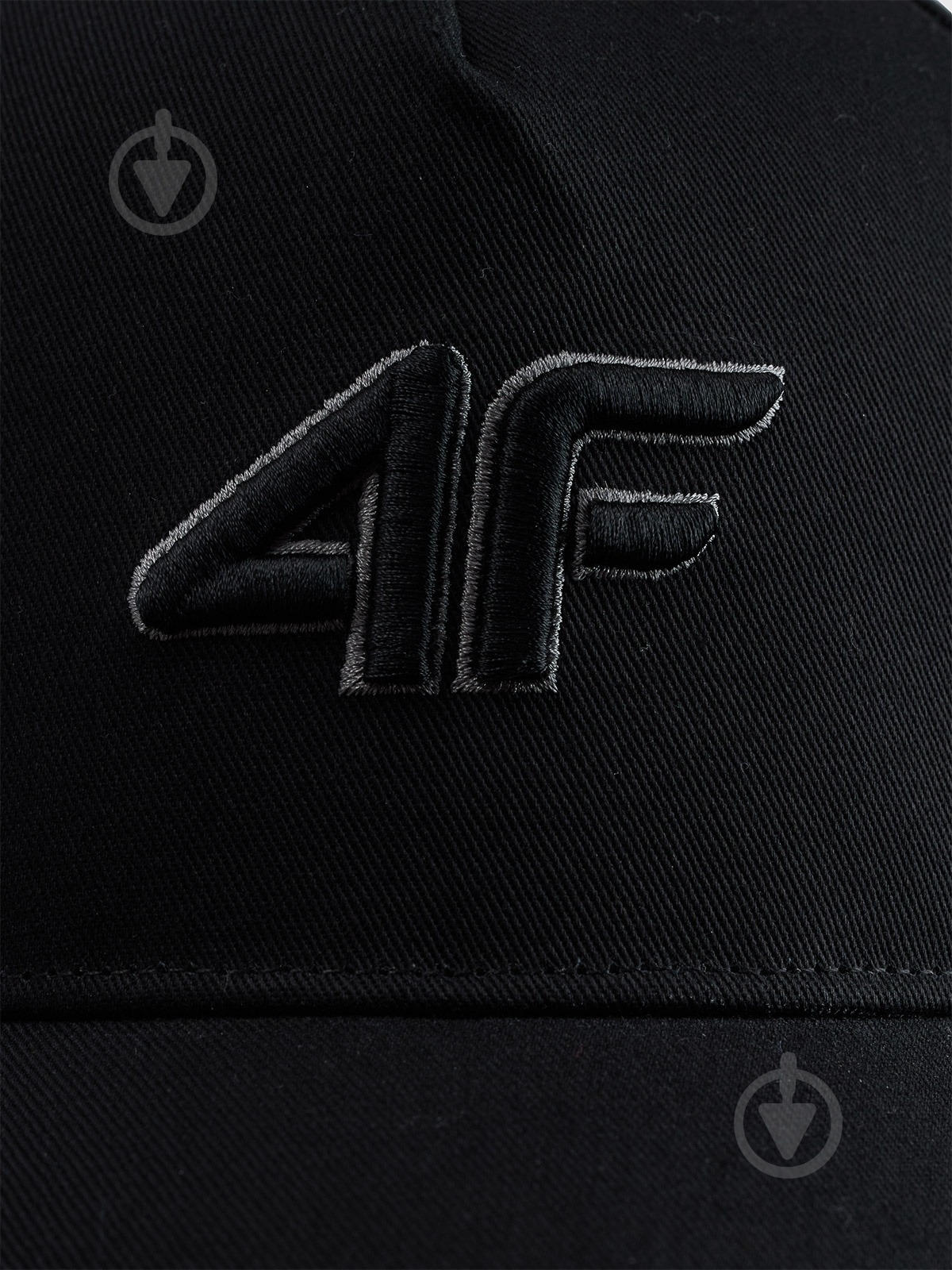 Кепка 4F 4FJWSS26ACABU547-21S one size черный - фото 3 Кепка 4F 4FJWSS26ACABU547-21S one size черный - фото 3