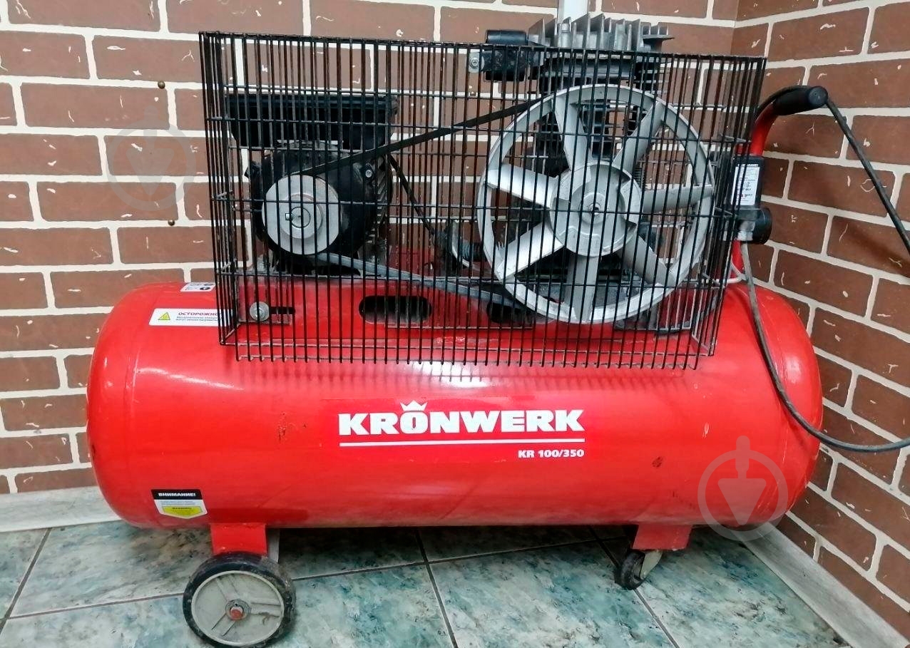 Компрессор Kronwerk 58045 KR 100/350 - фото 3