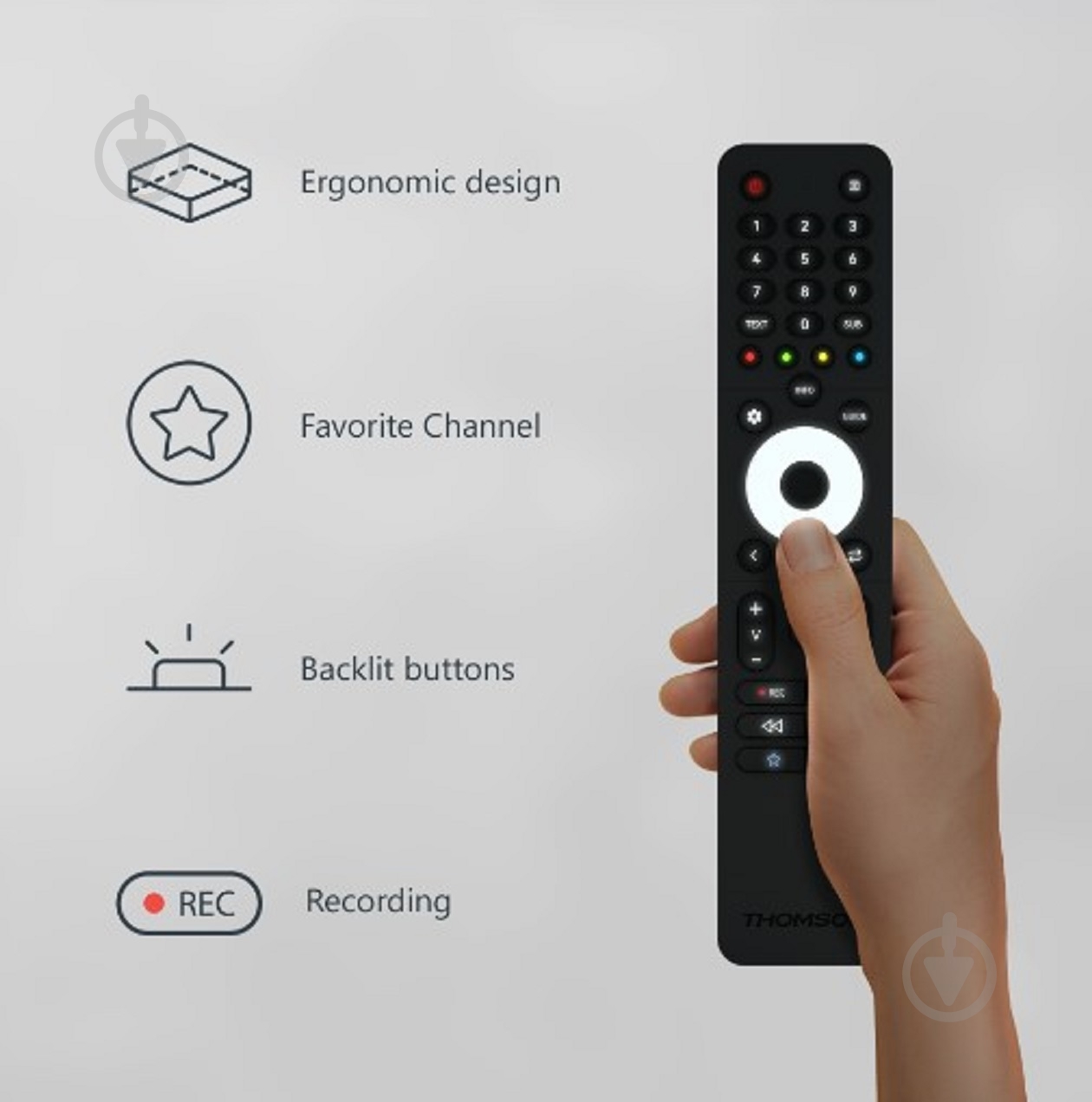 Телевізор Thomson 65QA2S13 Android TV - фото 5