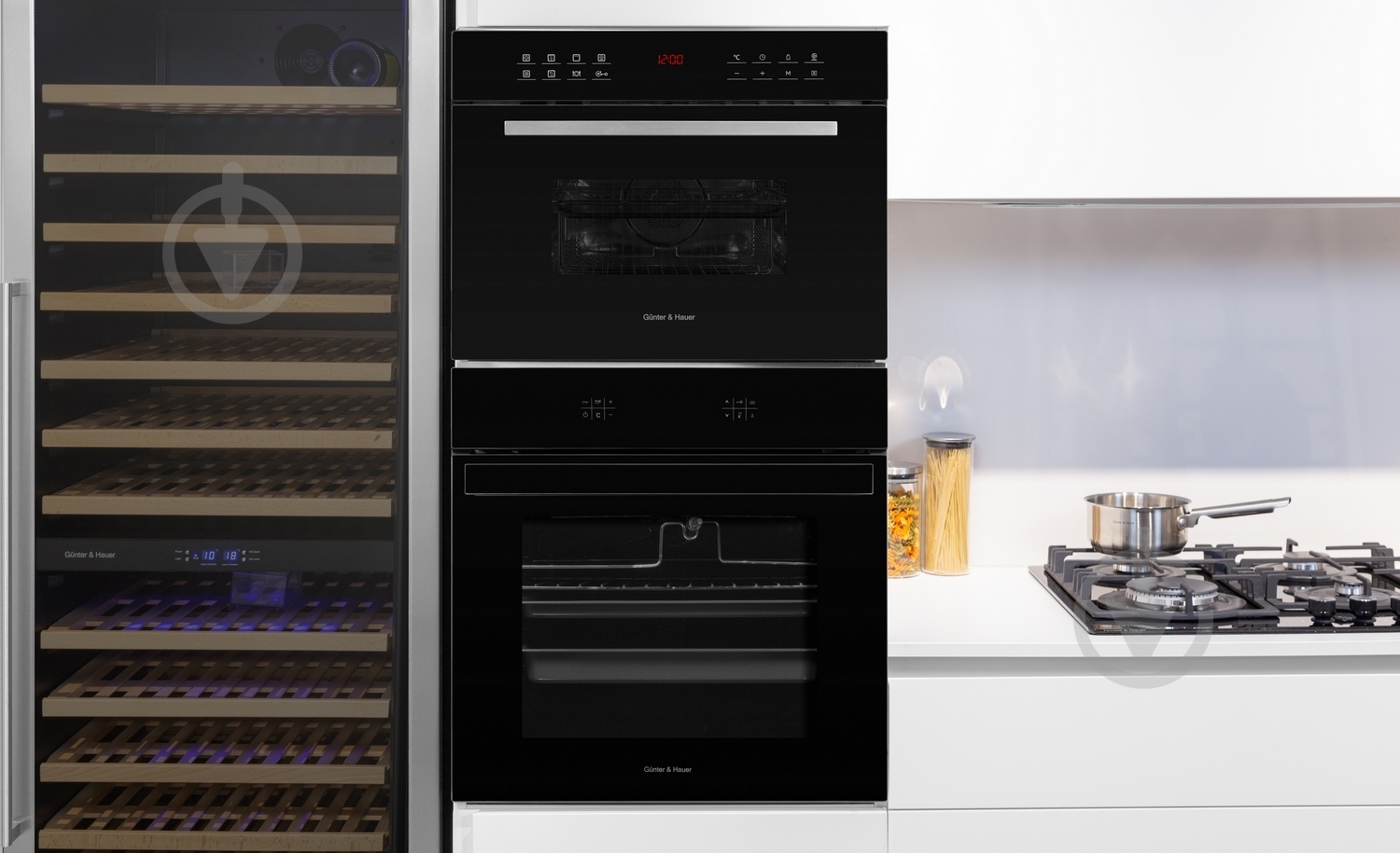 Духовой шкаф Gunter&Hauer EOK 1344 BL с функцией микроволн - фото 12