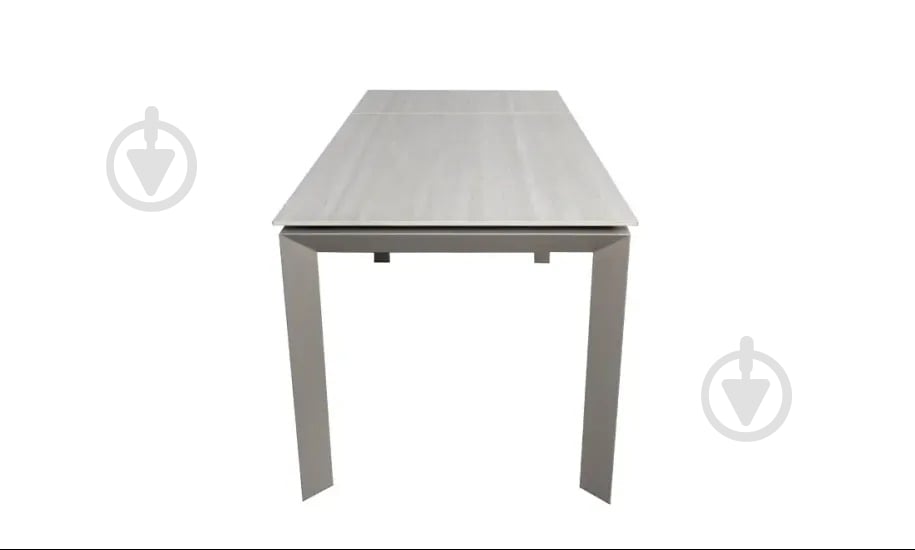 Стол обеденный Prestol Ларс 1400(2000)x800x750мм бежевый/шампань - фото 4