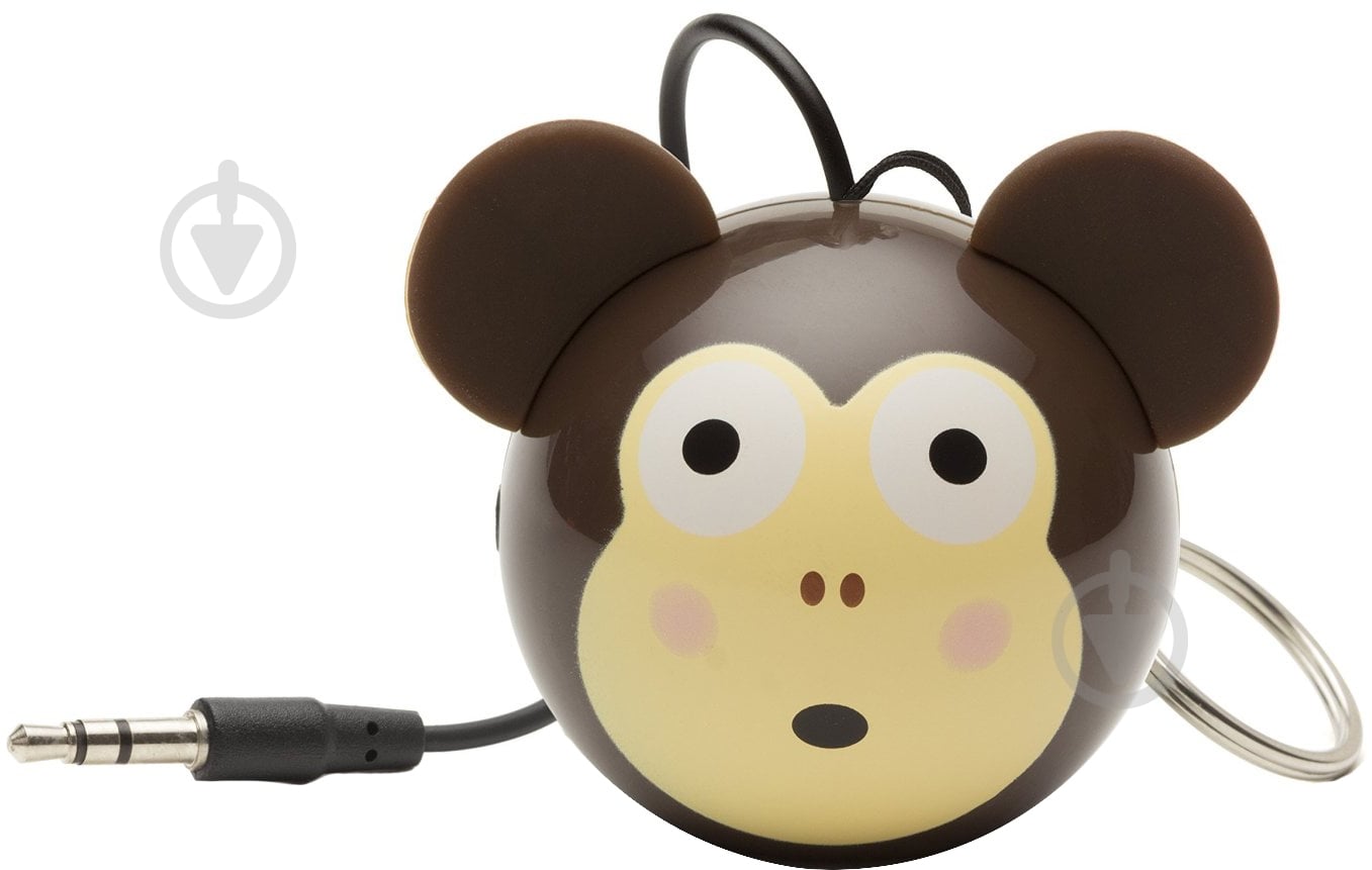 Колонки Kit KS Mini Buddy Speaker Monkey 1.0 brown (KSNMBMKY) - фото 1