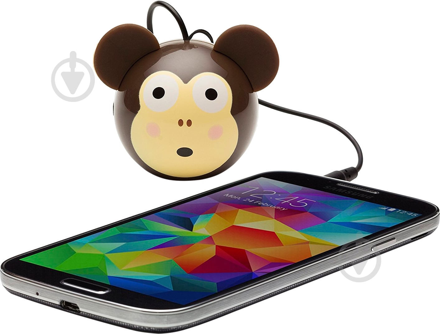 Колонки Kit KS Mini Buddy Speaker Monkey 1.0 brown (KSNMBMKY) - фото 3