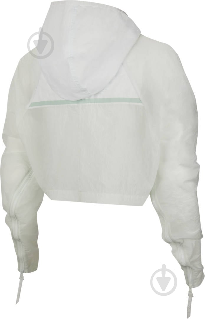 Куртка женская демисезонная Nike W NSW JKT UP IN AIR CT0764-083 р.XL белая - фото 2 Куртка женская демисезонная Nike W NSW JKT UP IN AIR CT0764-083 р.XL белая - фото 2