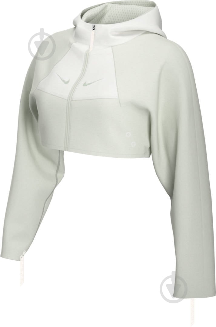 Куртка женская демисезонная Nike W NSW JKT UP IN AIR CT0764-083 р.XL белая - фото 3 Куртка женская демисезонная Nike W NSW JKT UP IN AIR CT0764-083 р.XL белая - фото 3