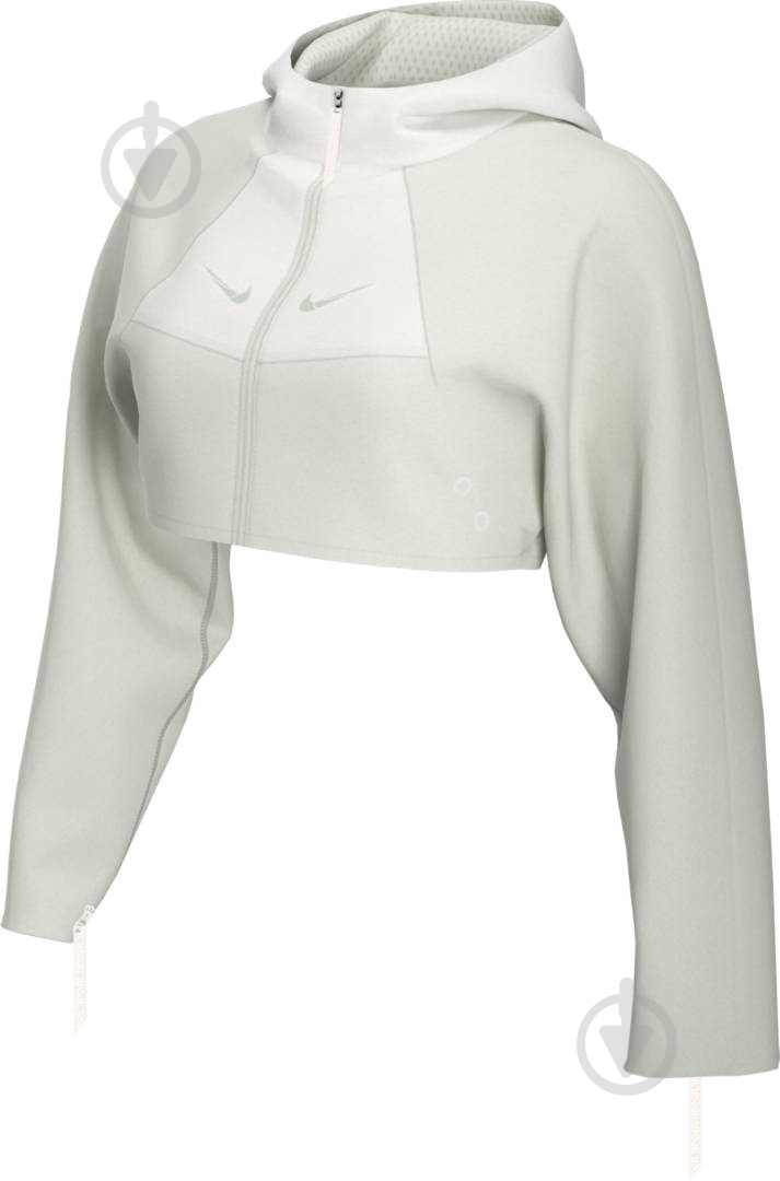Куртка женская демисезонная Nike W NSW JKT UP IN AIR CT0764-083 р.XS белая - фото 3
