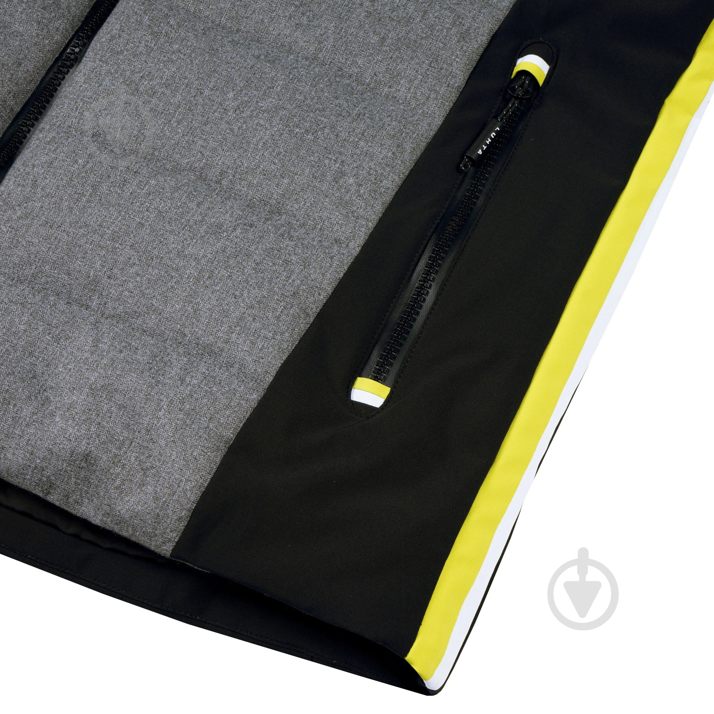 Куртка мужская зимняя LUHTA ALAKITKA 36584_412_L_811 р.50 серая с черным - фото 5