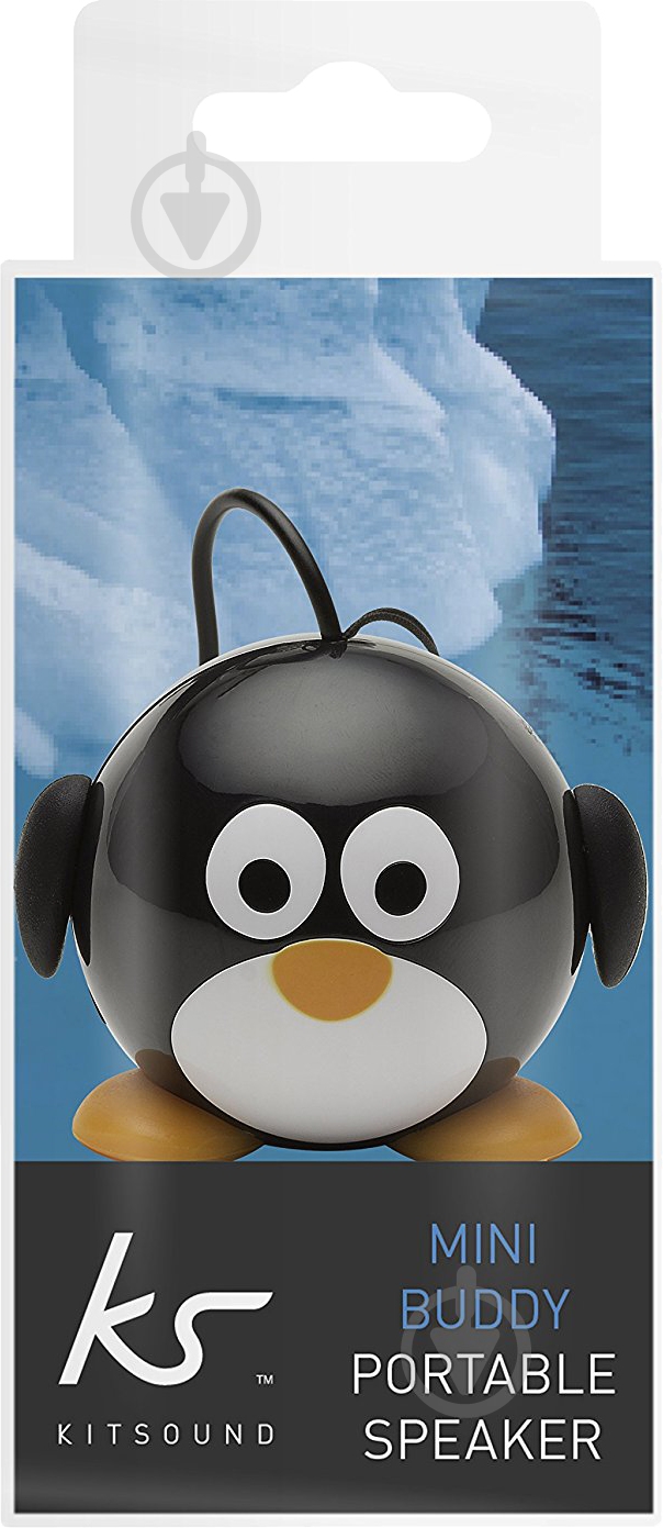 Колонки Kit KS Mini Buddy Speaker Penguin 1.0 black (KSNMBPEN) - фото 4