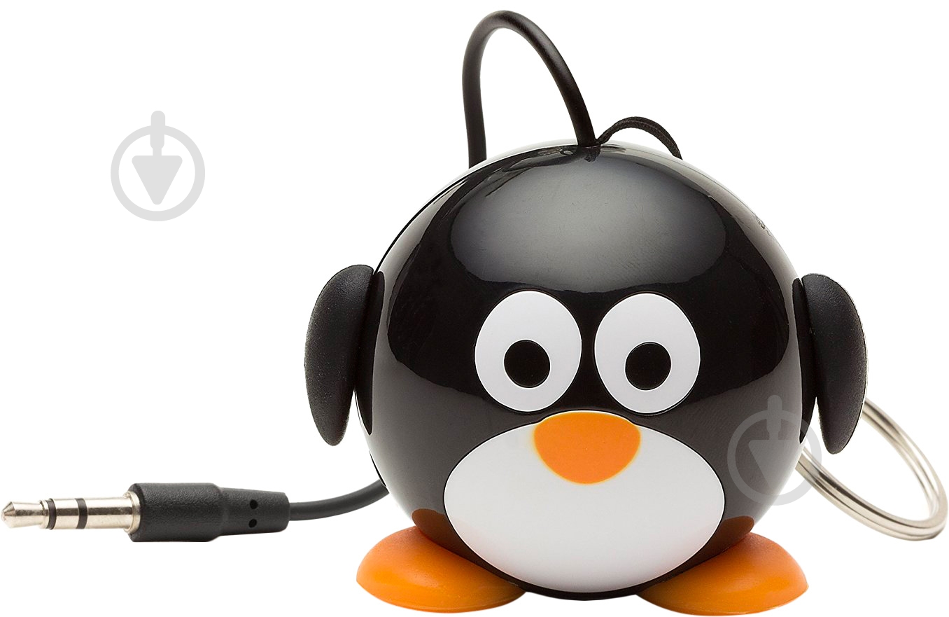Колонки Kit KS Mini Buddy Speaker Penguin 1.0 black (KSNMBPEN) - фото 1