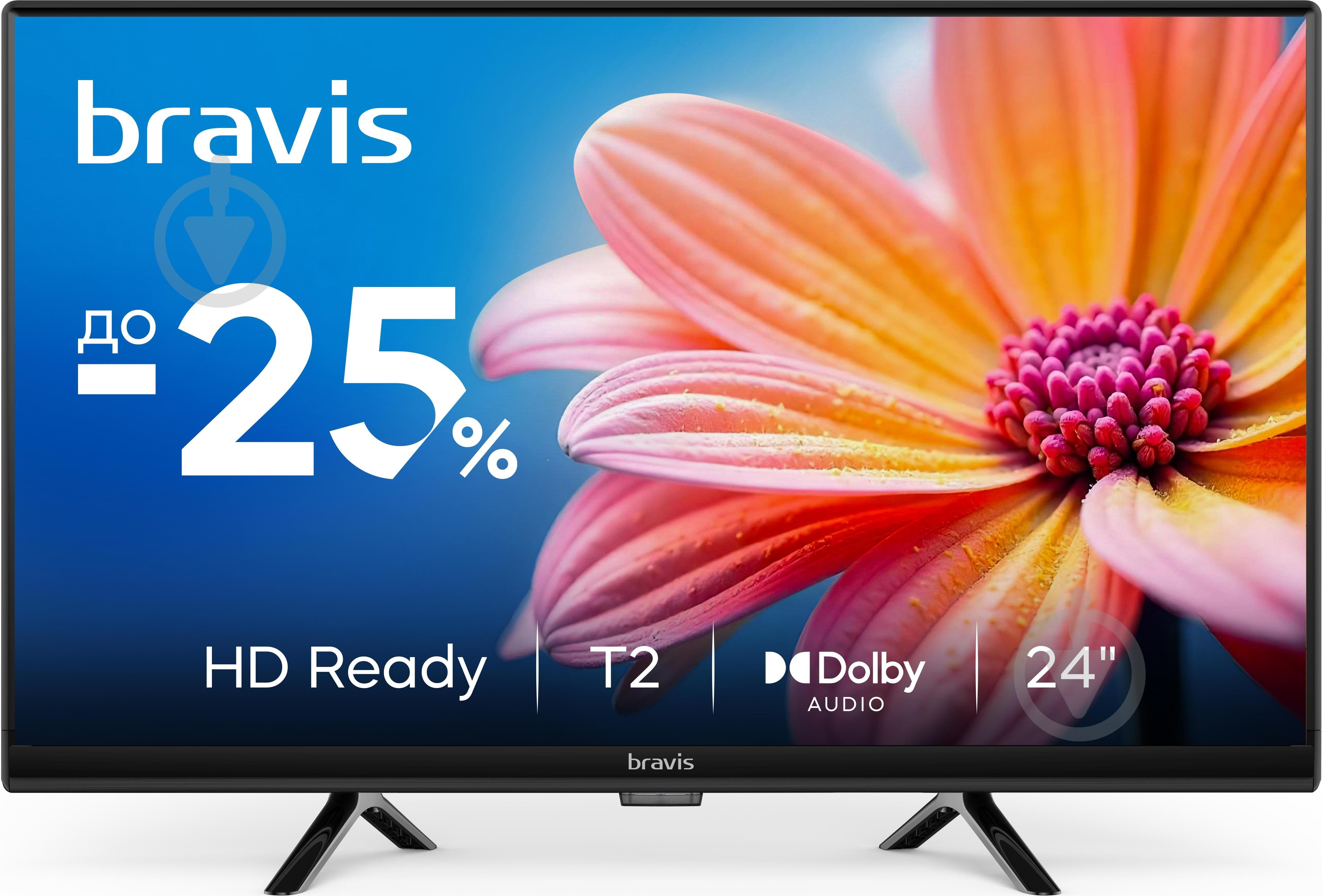 Телевізор Bravis 24K4000H - фото 1 Телевізор Bravis 24K4000H - фото 1