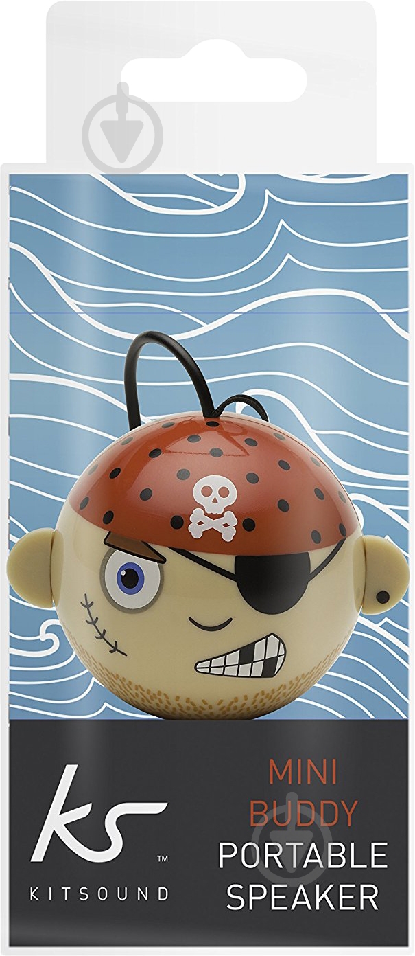 Колонки Kit KS Mini Buddy Speaker Pirate 1.0 pink (KSNMBPIR) - фото 4