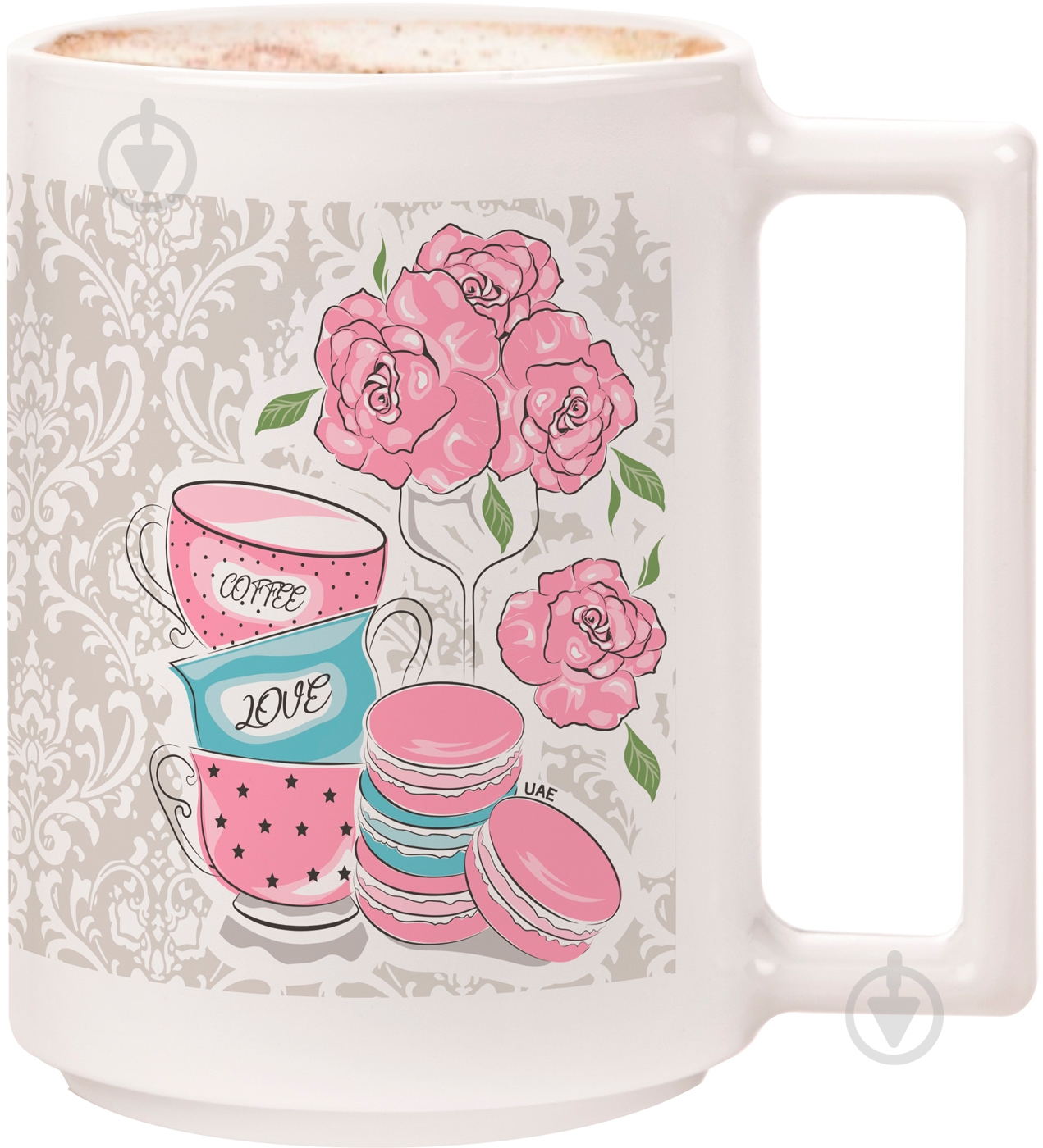 Чашка Luminarc A La Bone Roses Realm 380 мл (Q5933) - фото 1 Чашка Luminarc A La Bone Roses Realm 380 мл (Q5933) - фото 1