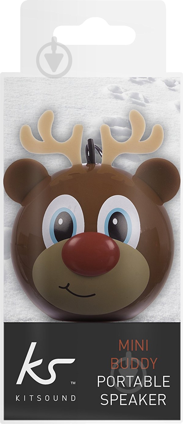 Колонки Kit KS Mini Buddy Speaker Reindeer 1.0 brown (KSNMBRDR) - фото 5 Колонки Kit KS Mini Buddy Speaker Reindeer 1.0 brown (KSNMBRDR) - фото 5