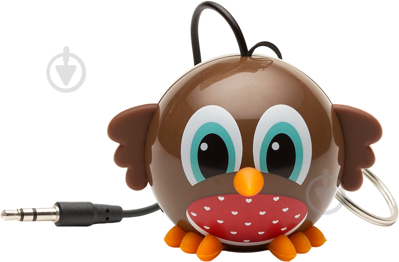 Колонки Kit KS Mini Buddy Speaker Robin 1.0 brown (KSNMBROB) - фото 1