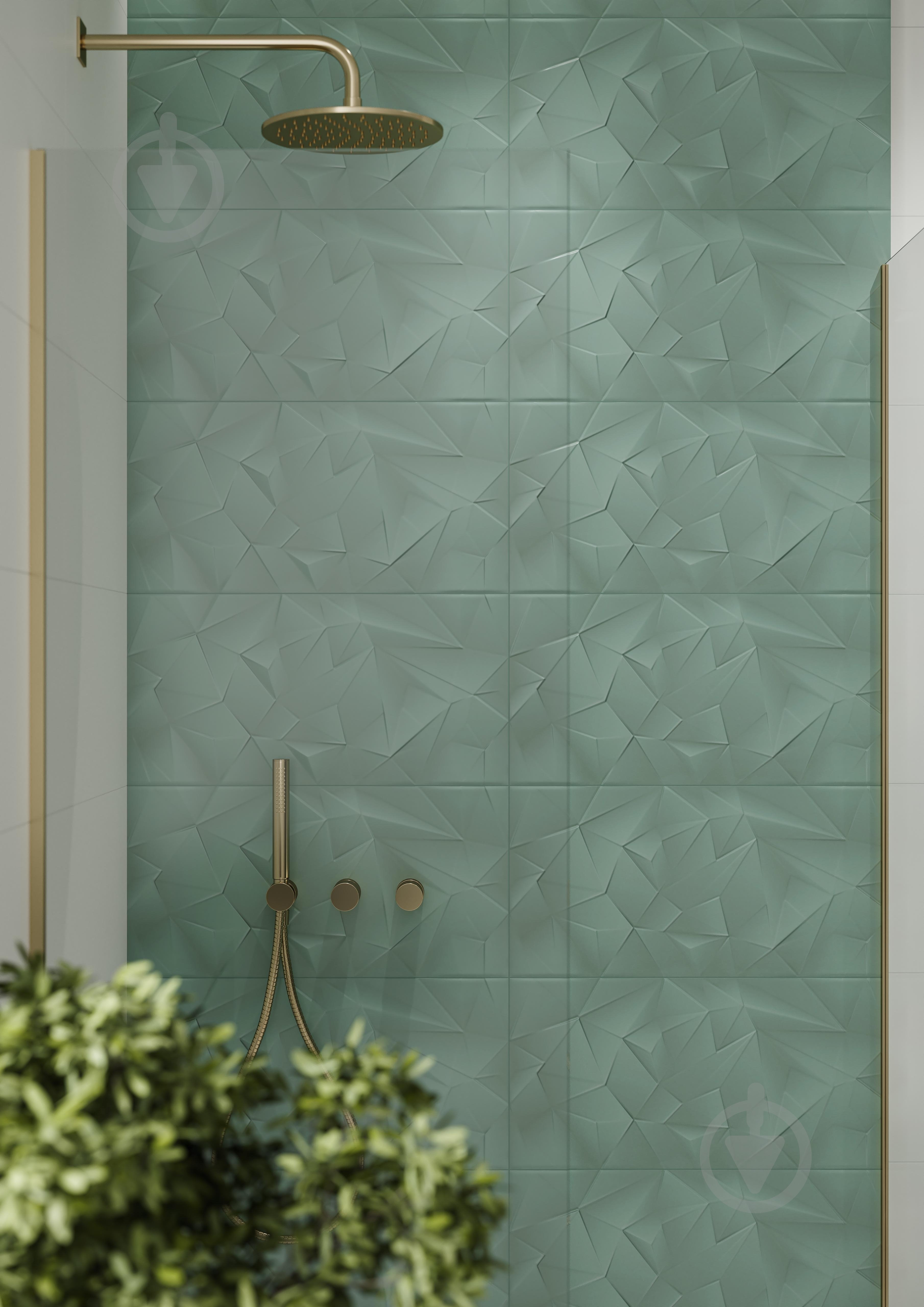 Плитка Ceramika Paradyz Salvinia green str mat 30x60 см - фото 2