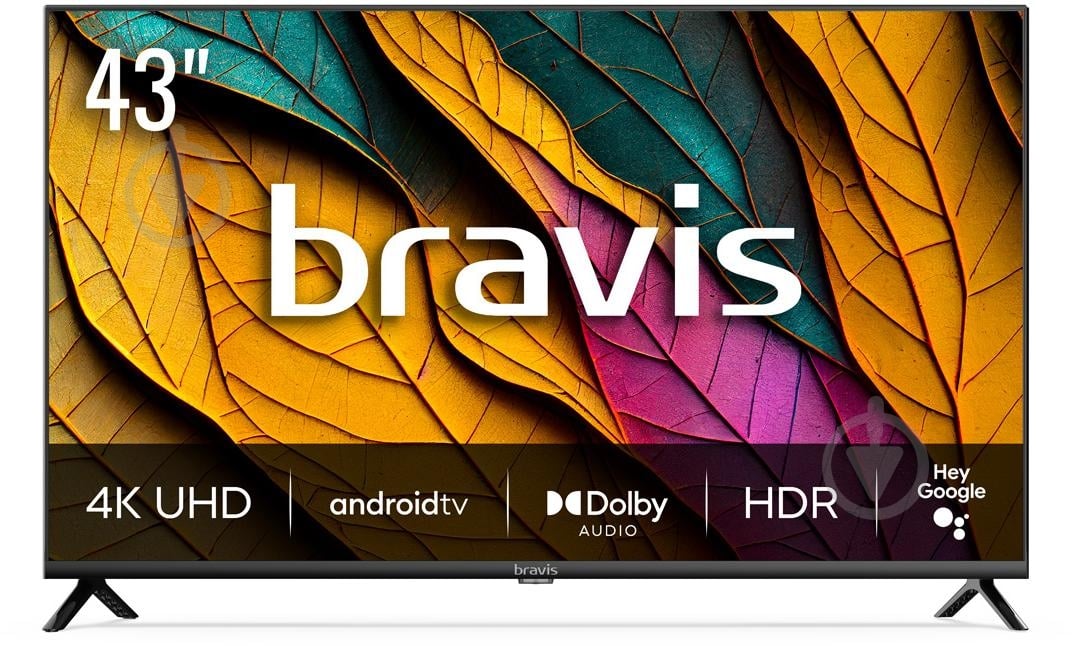 Телевізор Bravis 43K6000U - фото 3