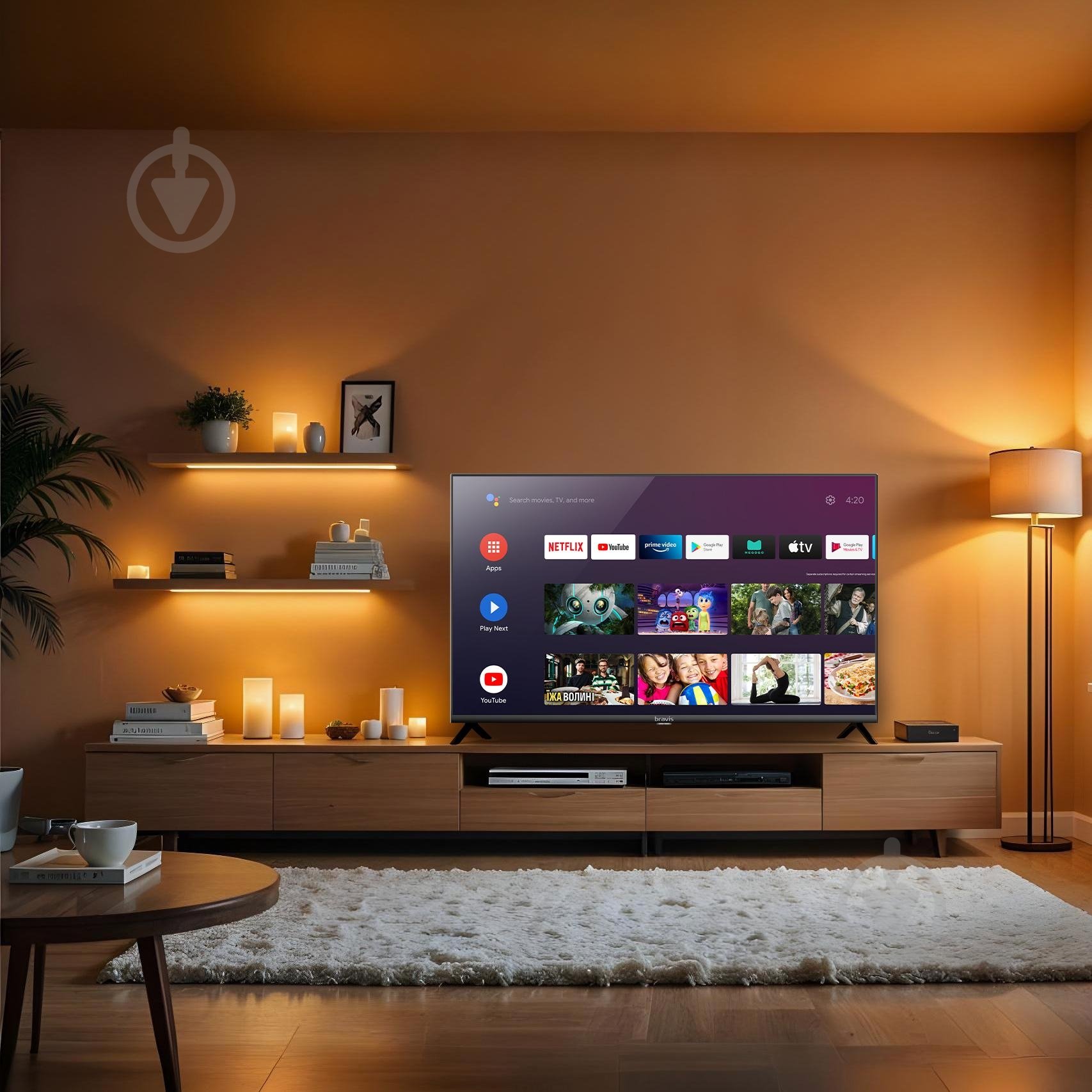 Телевізор Bravis 43K6000U - фото 15