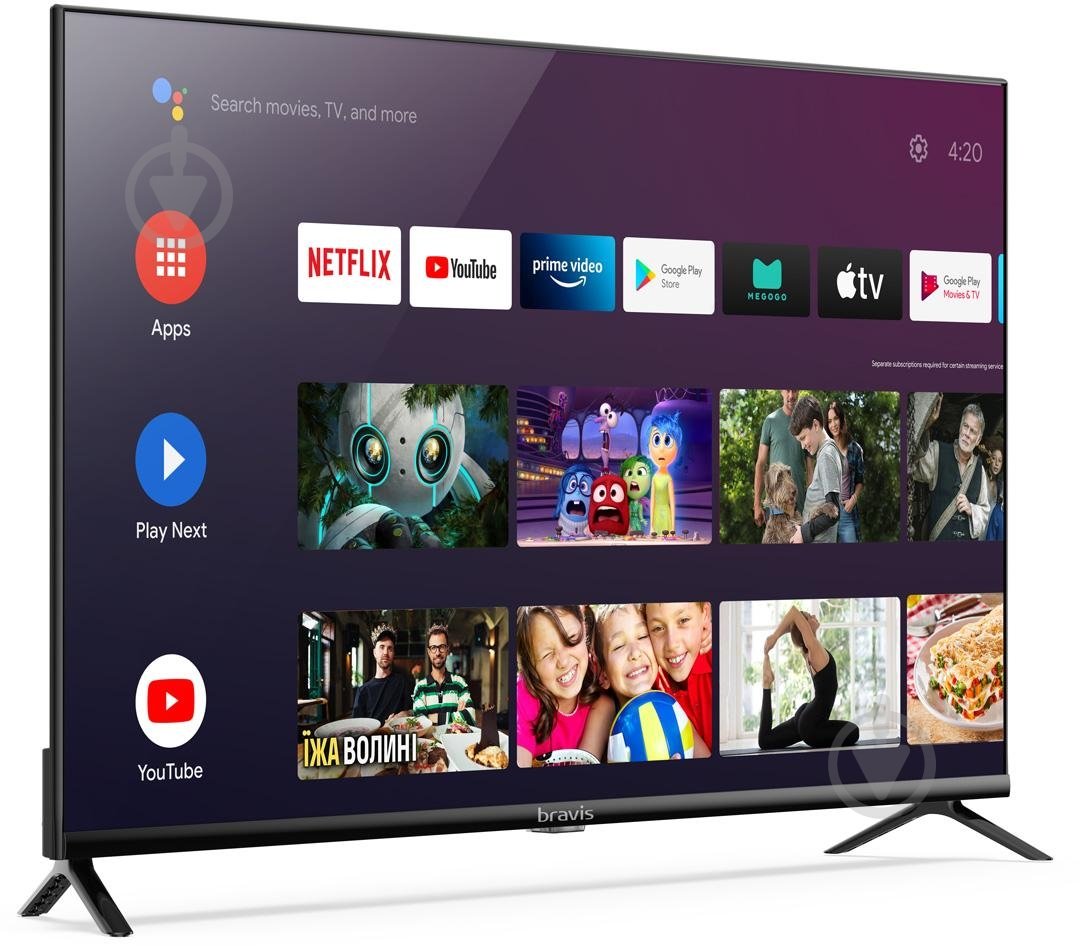 Телевізор Bravis 43K6000U - фото 7