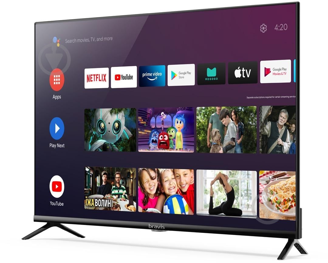 Телевізор Bravis 43K6000U - фото 9