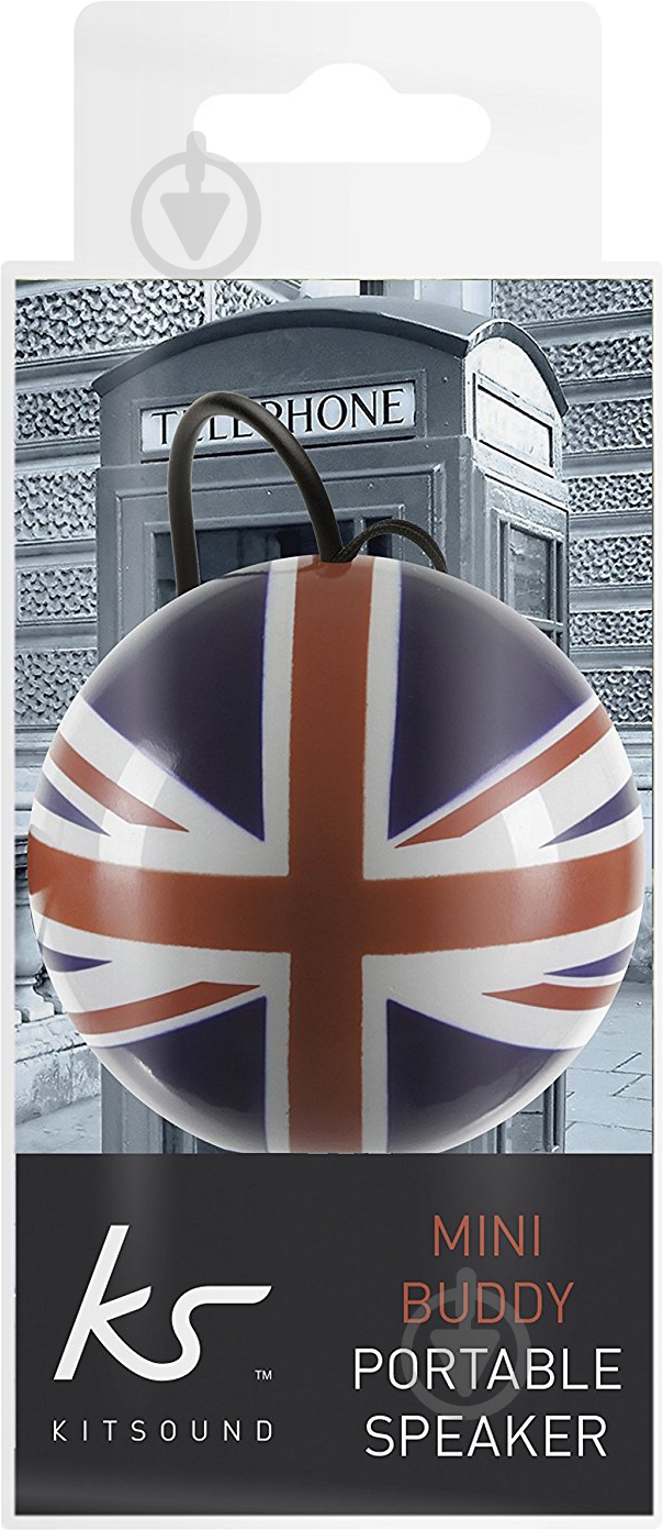 Колонки Kit KS Mini Buddy Speaker Union Jack 1.0 blue (KSNMBGBF) - фото 5