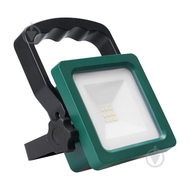 Ліхтар прожекторний DPM LED FL5410 10W 6500К 700 Lm зелений - фото 5 Ліхтар прожекторний DPM LED FL5410 10W 6500К 700 Lm зелений - фото 5