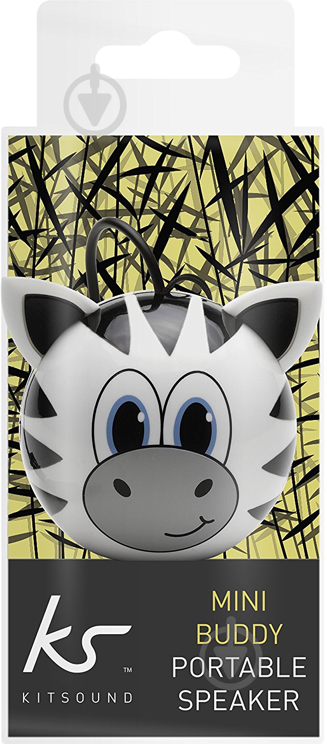 Колонки Kit KS Mini Buddy Speaker Zebra 1.0 white (KSNMBZBR) - фото 4