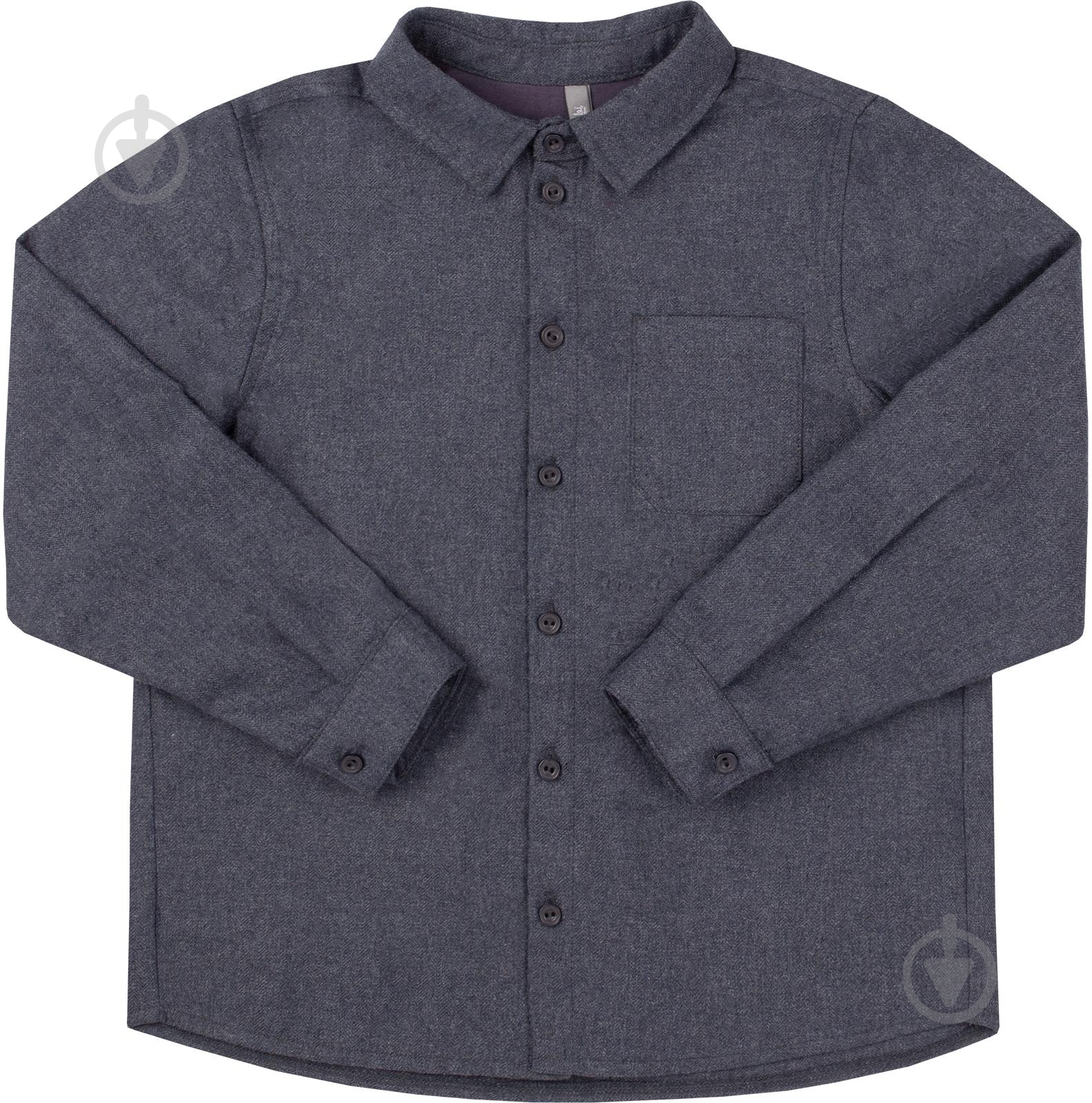 Рубашка Bembi РБ196 р.146 серый 19196710268.X00 - фото 1