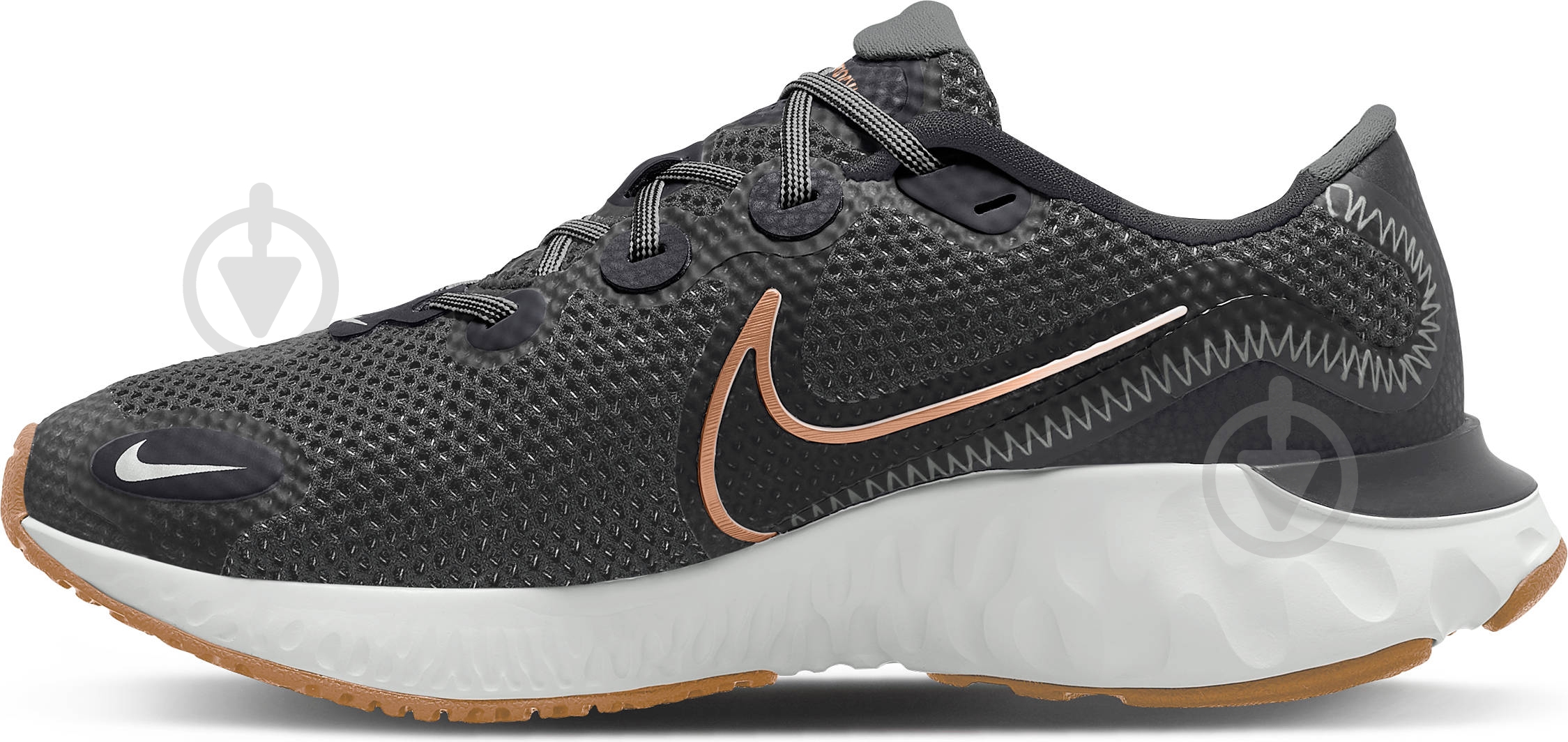 Кроссовки демисезонные Nike RENEW RUN (GS) CT1430-004 р.36 серые - фото 3