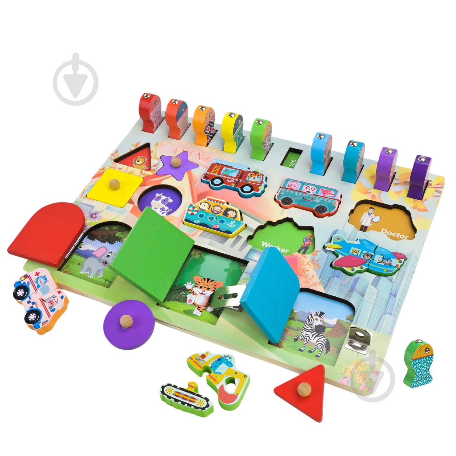 Игрушка-сортер Shantou WD15403 - фото 3 Игрушка-сортер Shantou WD15403 - фото 3