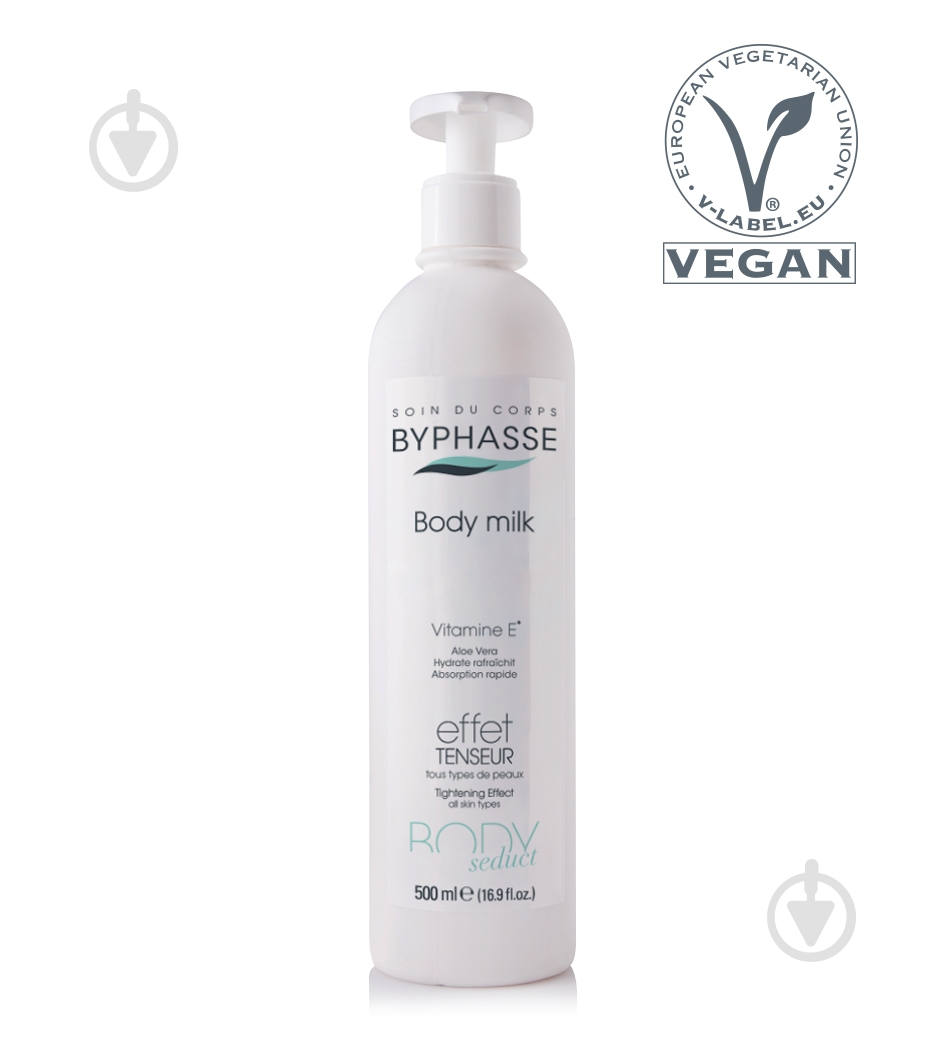 Молочко для тела Byphasse Tightening Effect Body Milk 500 мл - фото 1