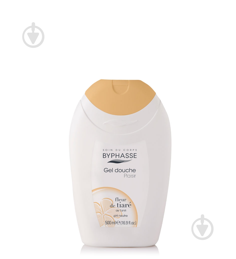 Гель для душа Byphasse Plaisir цветы тиары new 500 мл - фото 1
