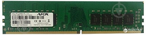 Оперативная память AFOX DDR4 SDRAM 4 GB 2133 MHz (AFLD44VN1P) Bulk AFLD44VN1P - фото 1