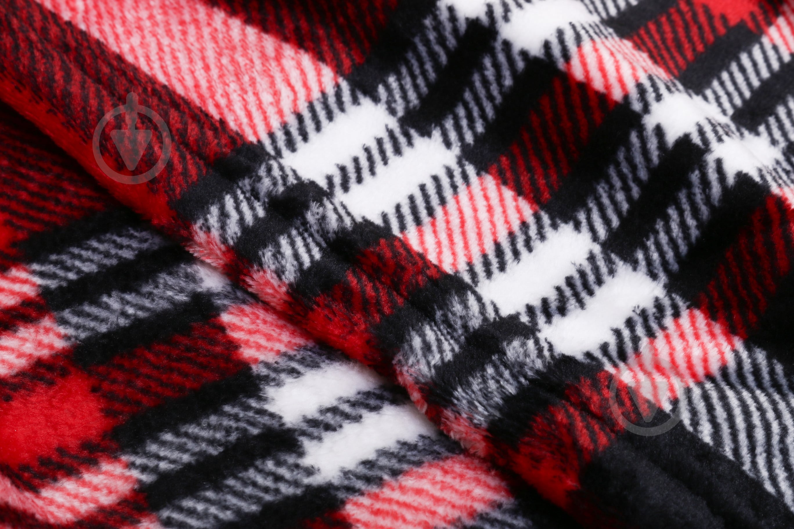 Плед Flannel CHECK RED 150x200 см червоний La Nuit - фото 2