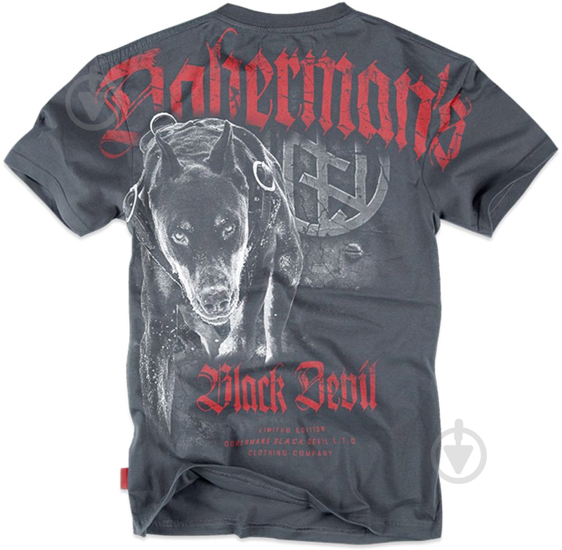 Футболка Dobermans Aggressive Black Devil р. XL темно-серый - фото 2