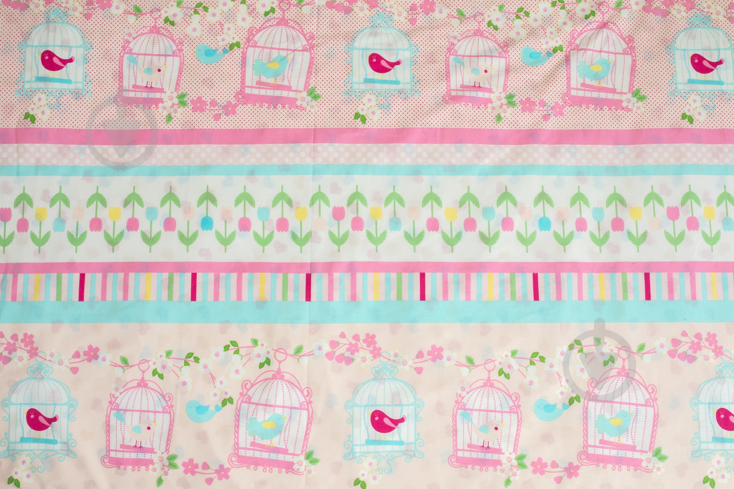 Комплект постельного белья Птичка евро розовый с рисунком Rigel - фото 4 Комплект постельного белья Птичка евро розовый с рисунком Rigel - фото 4